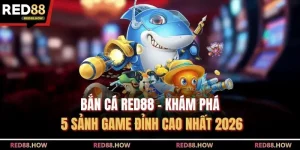Bắn Cá RED88 - Khám Phá 5 Sảnh Game Đỉnh Cao Nhất 2026